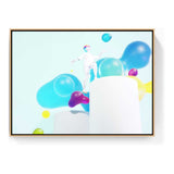 A 3D Image Featuring A Man - FLOATING FRAME