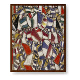 Artist5 - Art - Contrast Of Forms - Framed Canvas