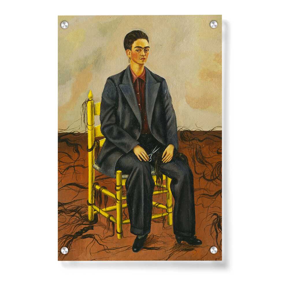 Artist5 - Art - Self-Portrait Of Frida Kahlo - Acrylic Wall Photo