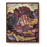 Artist5 - Art - The Large Trees - Framed Canvas