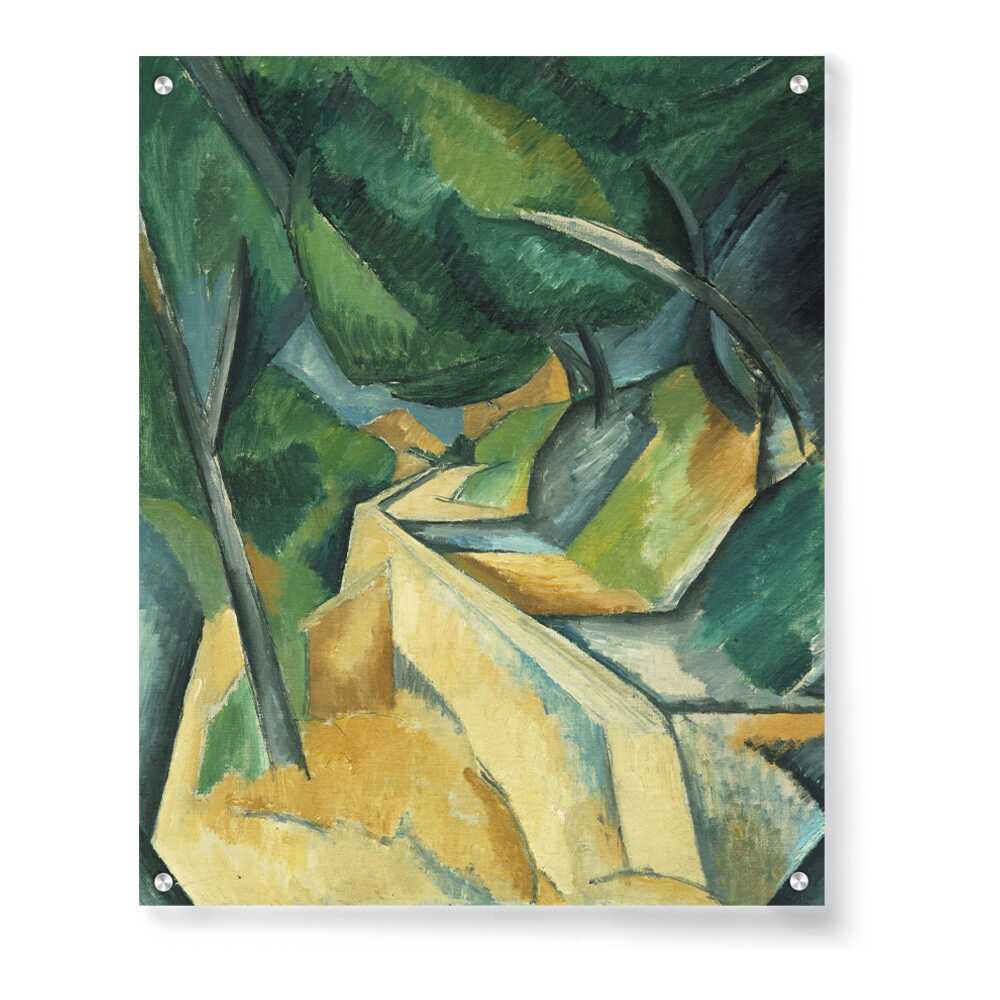 Artist5 - Art - Road Near L'Estaque - Acrylic Wall Photo