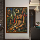 Artist5 - Art - Christ Mocked By Soldiers - Framed Canvas