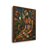 Christ Mocked By Soldiers - Framed Canvas