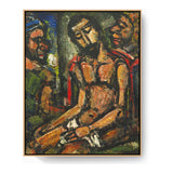 Christ Mocked By Soldiers - FLOATING FRAME