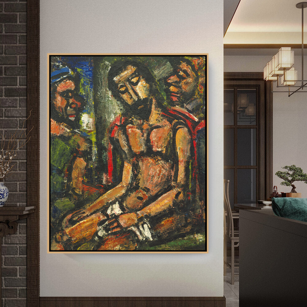 Artist5 - Art - Christ Mocked By Soldiers - FLOATING FRAME