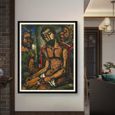 Artist5 - Art - Christ Mocked By Soldiers - WALL MOUNT FRAME