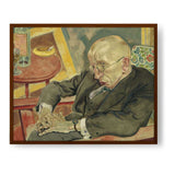 Artist5 - Art - The Poet - Framed Canvas