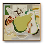 Wasp And Pear - FLOATING FRAME