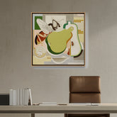 Artist5 - Art - Wasp And Pear - FLOATING FRAME