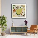 Wasp And Pear - WALL MOUNT FRAME