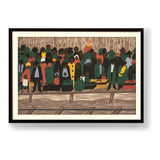 And The Migrants Kept Coming - WALL MOUNT FRAME