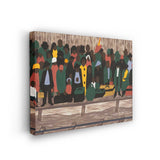 And The Migrants Kept Coming - Wall Canvas