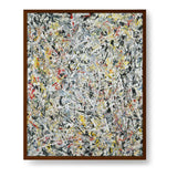 Artist5 - Art - White Light - Framed Canvas