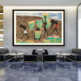 Artist5 - Art - Child Labor And Education - WALL MOUNT FRAME