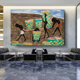 Artist5 - Art - Child Labor And Education - Wall Canvas