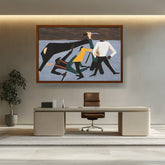 Artist5 - Art - East St. Louis Race Riot - Framed Canvas