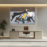 Artist5 - Art - East St. Louis Race Riot - FLOATING FRAME