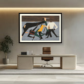 Artist5 - Art - East St. Louis Race Riot - WALL MOUNT FRAME