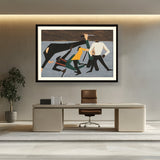 Artist5 - Art - East St. Louis Race Riot - WALL MOUNT FRAME