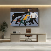 Artist5 - Art - East St. Louis Race Riot - Wall Canvas