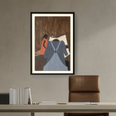 Artist5 - Art - Negro Press Urged Migration - WALL MOUNT FRAME