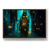Artist5 - Art - The Stranger - Framed Canvas
