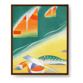 Artist5 - Art - Summertime Delights - Framed Canvas