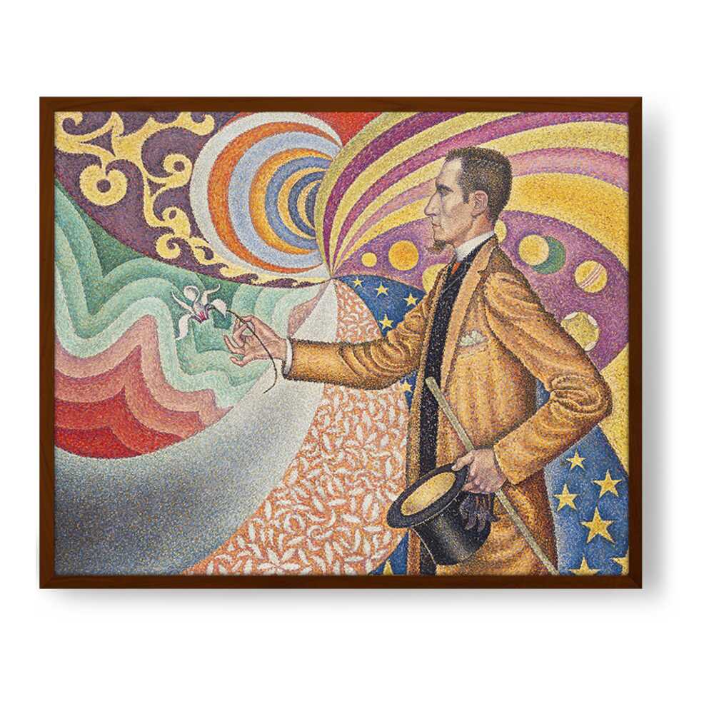 Artist5 - Art - Portrait Of M. Felix Feneon - Framed Canvas