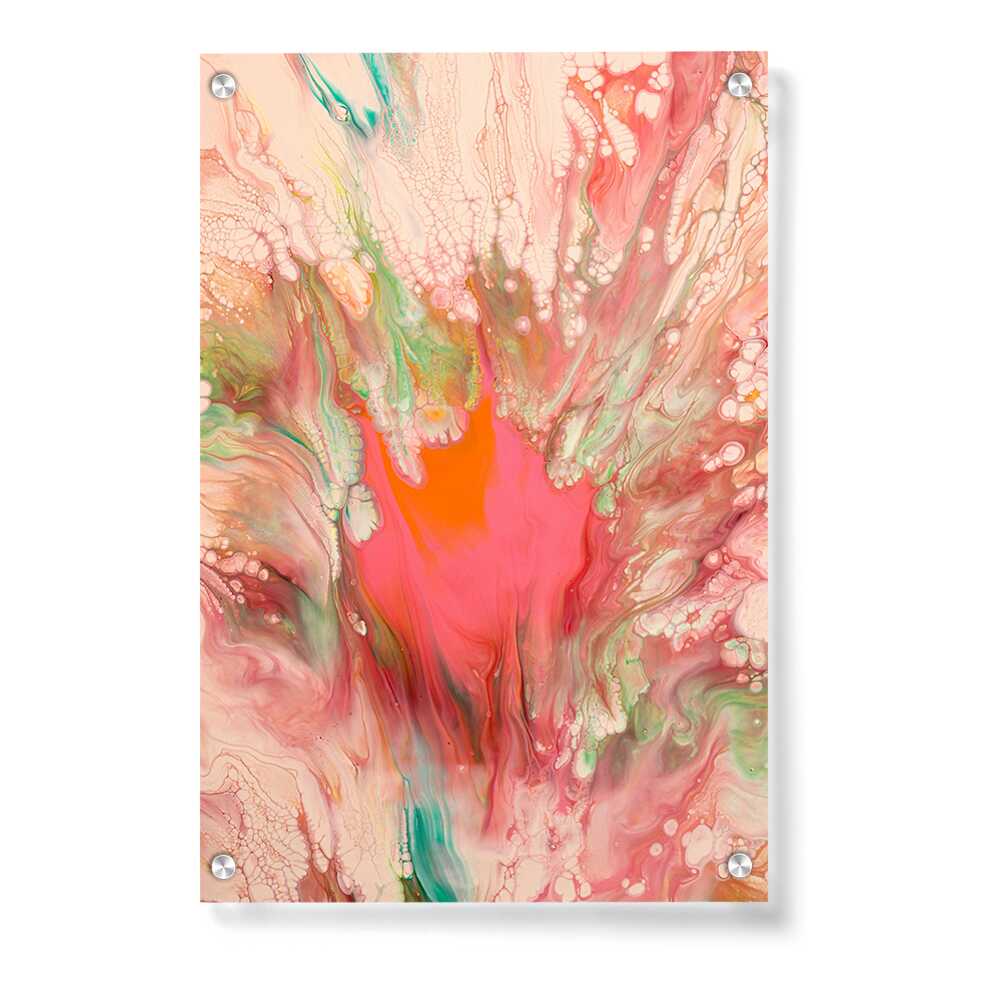 Artist5 - Art - A Vibrant Explosion Of Color - Acrylic Wall Photo