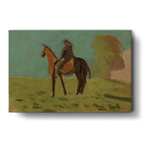 Artist5 - Art - Man On Horseback - Wall Canvas