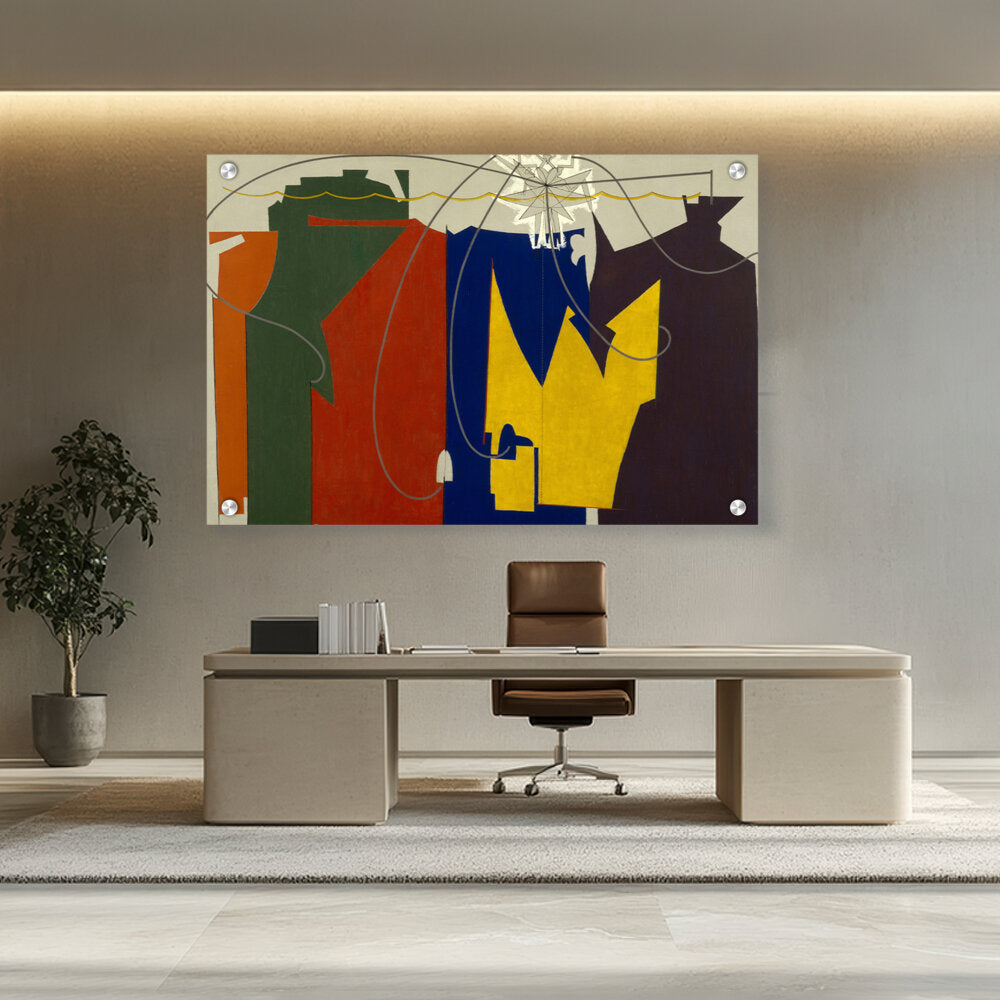 Artist5 - Art - Rope Dancer Shadows Accompany - Acrylic Wall Photo