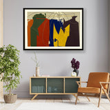 Rope Dancer Shadows Accompany - WALL MOUNT FRAME