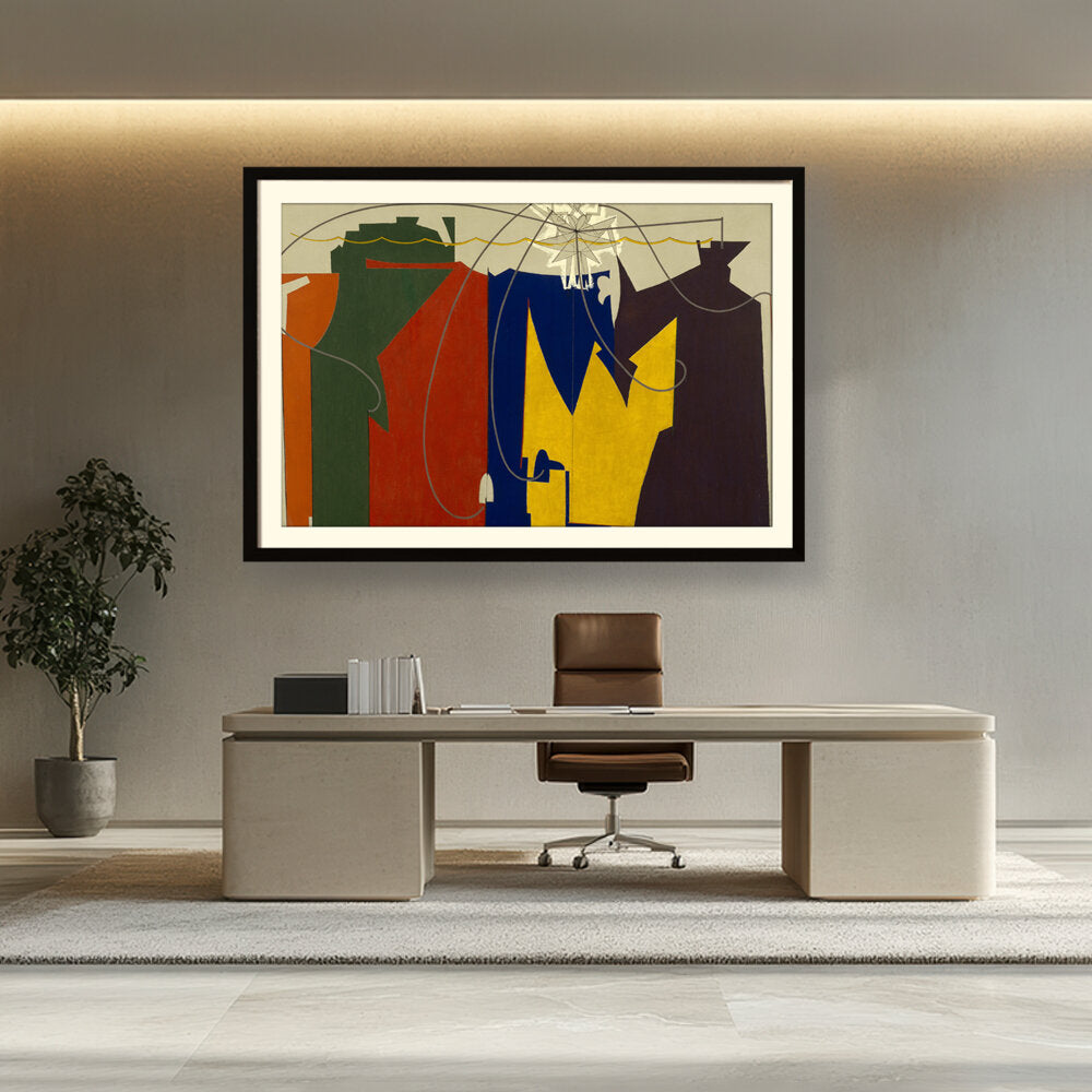 Artist5 - Art - Rope Dancer Shadows Accompany - WALL MOUNT FRAME