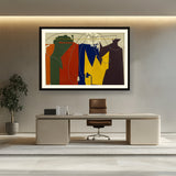 Artist5 - Art - Rope Dancer Shadows Accompany - WALL MOUNT FRAME