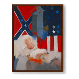 The Last Civil War Veteran - Framed Canvas