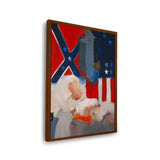 The Last Civil War Veteran - Framed Canvas