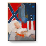 The Last Civil War Veteran - FLOATING FRAME