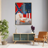The Last Civil War Veteran - FLOATING FRAME