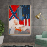 Artist5 - Art - The Last Civil War Veteran - FLOATING FRAME