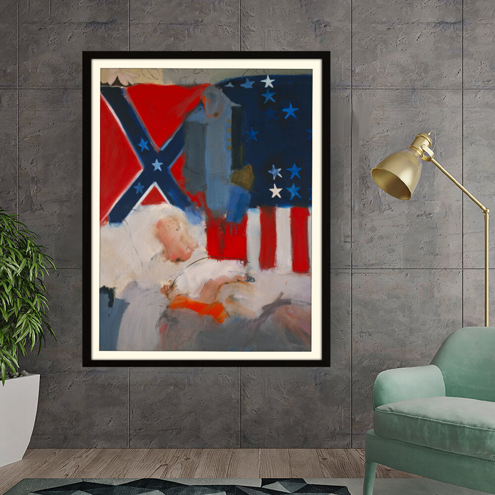Artist5 - Art - The Last Civil War Veteran - WALL MOUNT FRAME