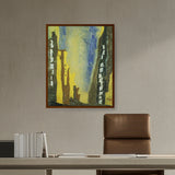 Artist5 - Art - Manhattan, I - Framed Canvas