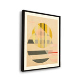 Yellow Circle - WALL MOUNT FRAME