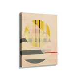 Yellow Circle - Wall Canvas