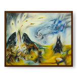 Listen To Living Art - Framed Canvas