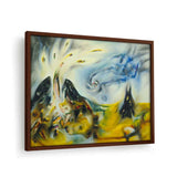 Listen To Living Art - Framed Canvas