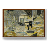 The Onyx Of Electra - Framed Canvas