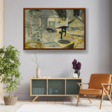 The Onyx Of Electra - Framed Canvas