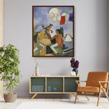 The Conquest Of The Air - Framed Canvas