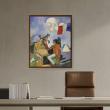 Artist5 - Art - The Conquest Of The Air - Framed Canvas