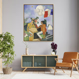 The Conquest Of The Air - FLOATING FRAME